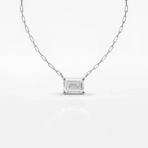 PURO - שרשרת חוליות רחבות אמרלד